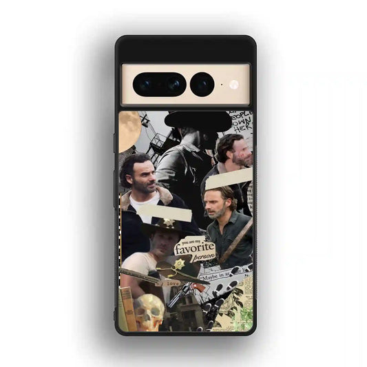 Rick Grimes Vintage Google Pixel 7 Pro Case