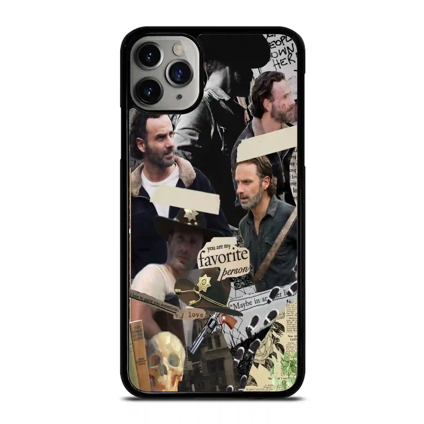 Rick Grimes Vintage iPhone 11 Pro Case