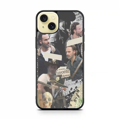 Rick Grimes Vintage iPhone 15 Plus Case