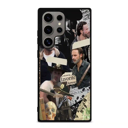 Rick Grimes Vintage Samsung Galaxy S24 Ultra Case