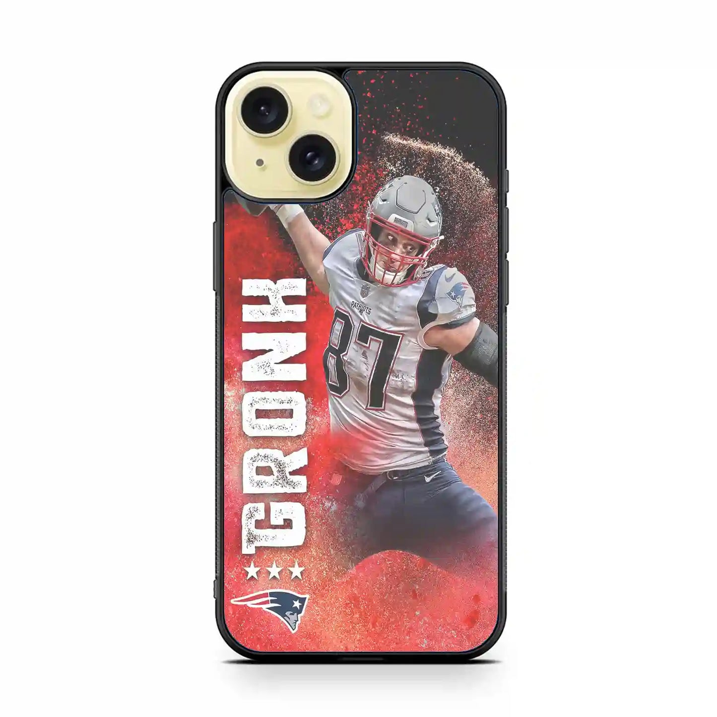 Rob Gronkowski Patriots iPhone 15 Plus Case