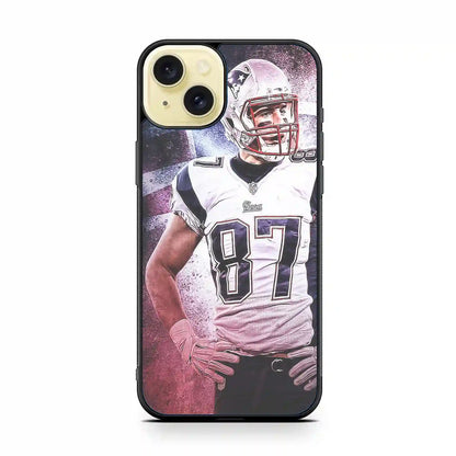 Rob Gronkowski Players Football iPhone 15 Plus Case