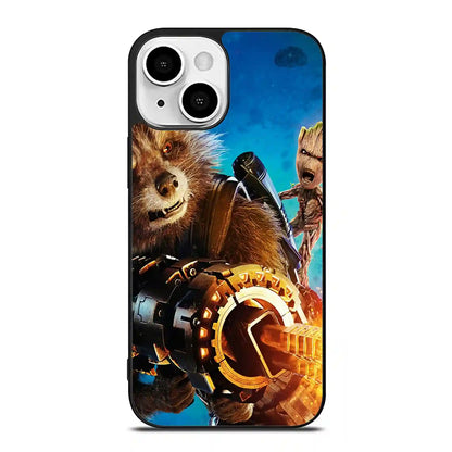 Rocket Racoon Color iPhone 13 Mini Case