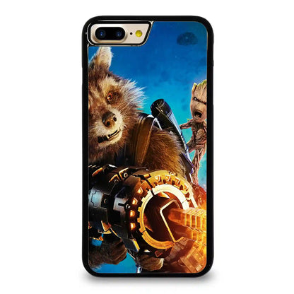 Rocket Racoon Color iPhone 7-8 Plus Case