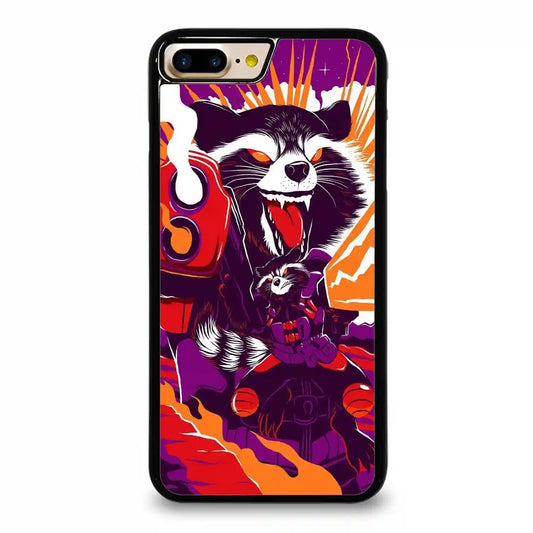 Rocket Racoon Cute iPhone 7-8 Plus Case