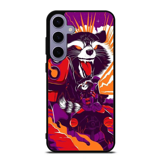 Rocket Racoon Cute Samsung Galaxy S24 Plus Case