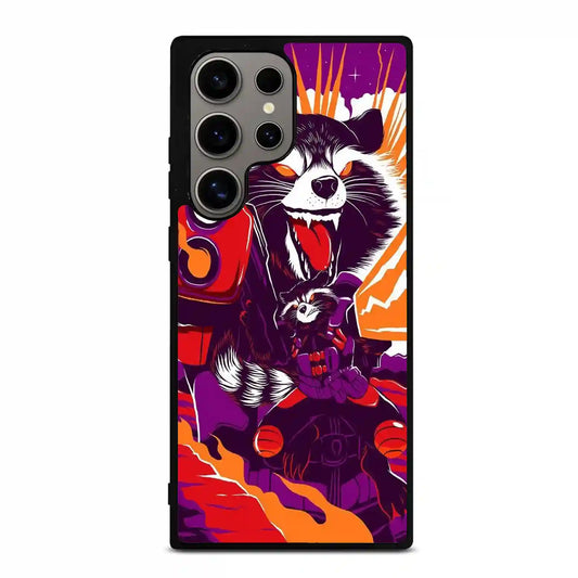 Rocket Racoon Cute Samsung Galaxy S24 Ultra Case