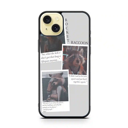 Rocket Racoon iPhone 15 Plus Case