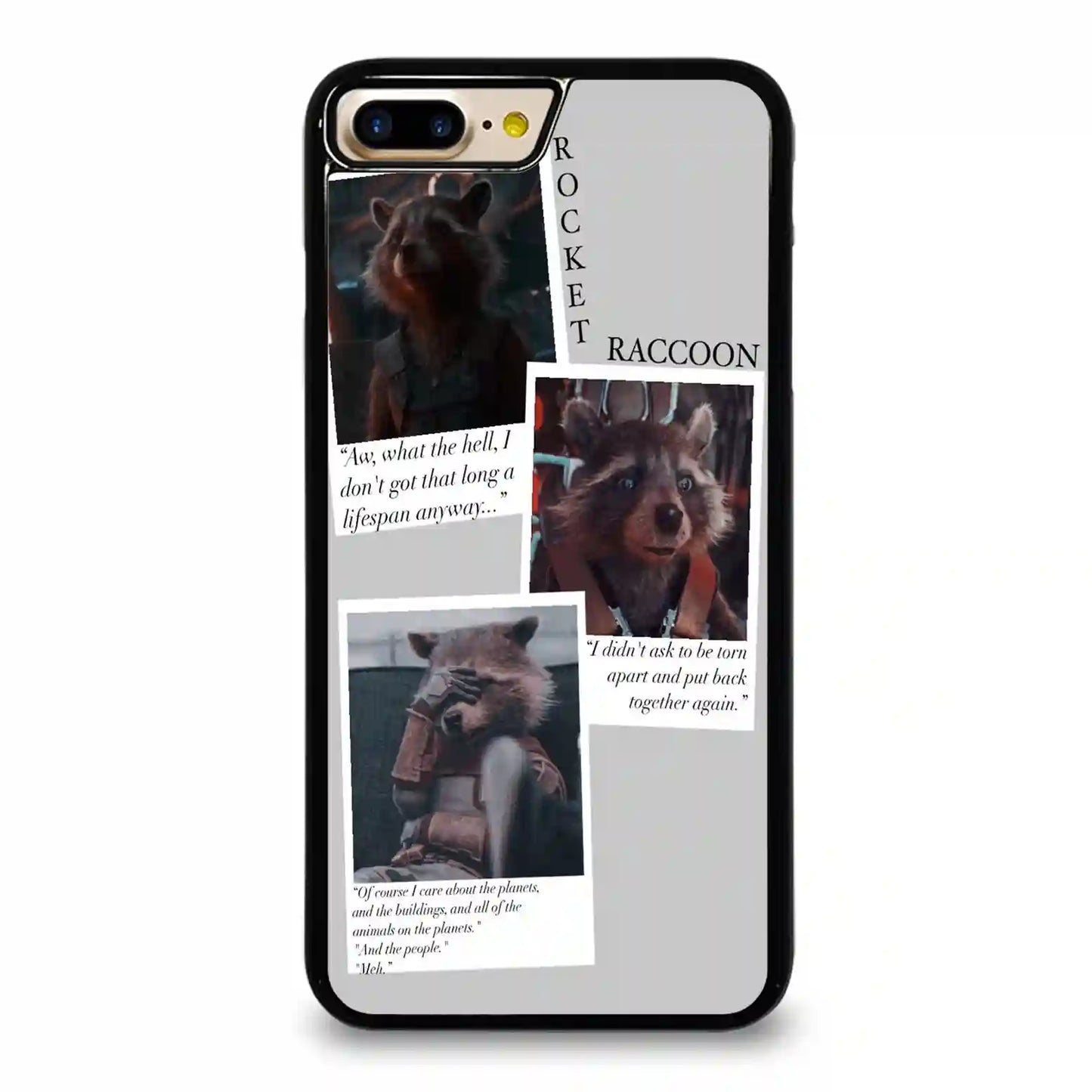 Rocket Racoon iPhone 7-8 Plus Case