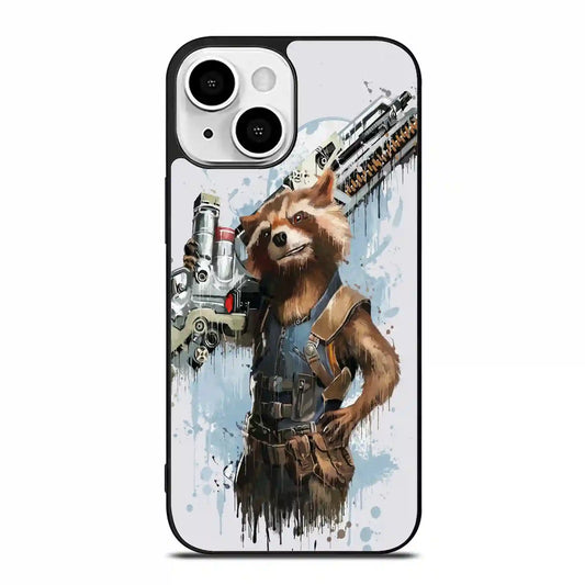 Rocket Racoon Personalized iPhone 13 Mini Case