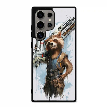 Rocket Racoon Personalized Samsung Galaxy S24 Ultra Case