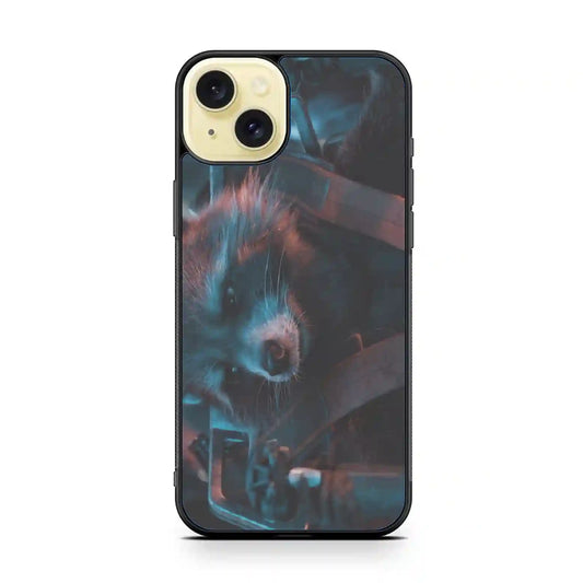 Rocket Racoon Retro iPhone 15 Plus Case