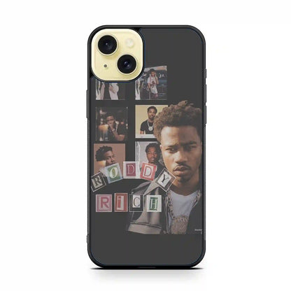 Roddy Ricch Retro iPhone 15 Plus Case