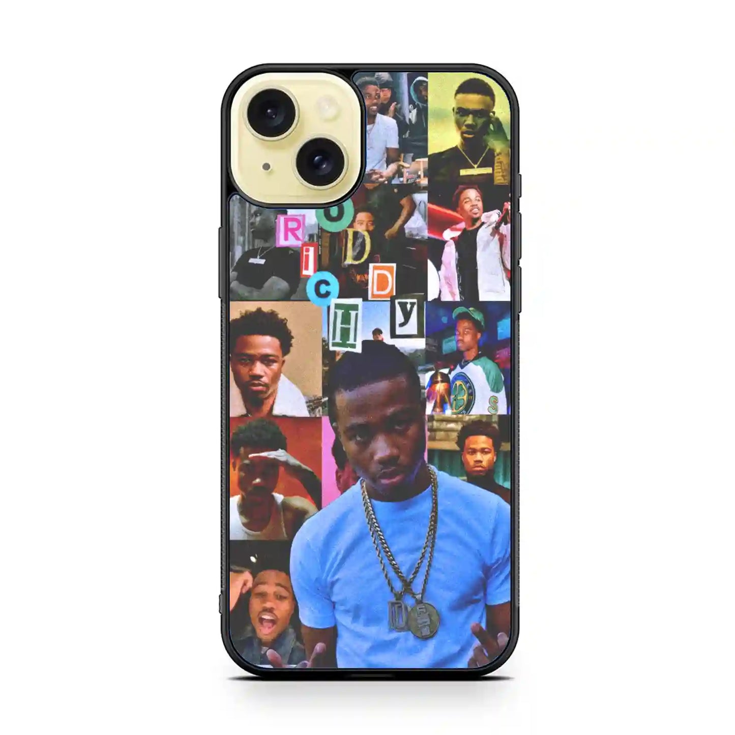 Roddy Ricch Vintage iPhone 15 Plus Case