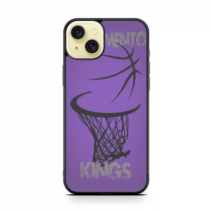 Sacramento Kings Vintage iPhone 15 Plus Case