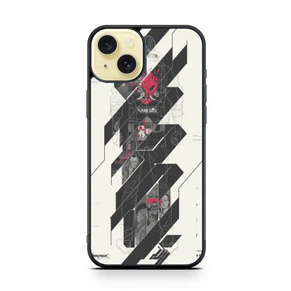 Samurai Cyberpunk Game 0sweetsweet Color iPhone 15 Plus Case