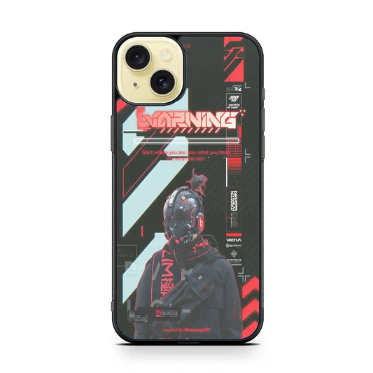 Samurai Cyberpunk Game 0sweetsweet Vintage iPhone 15 Plus Case