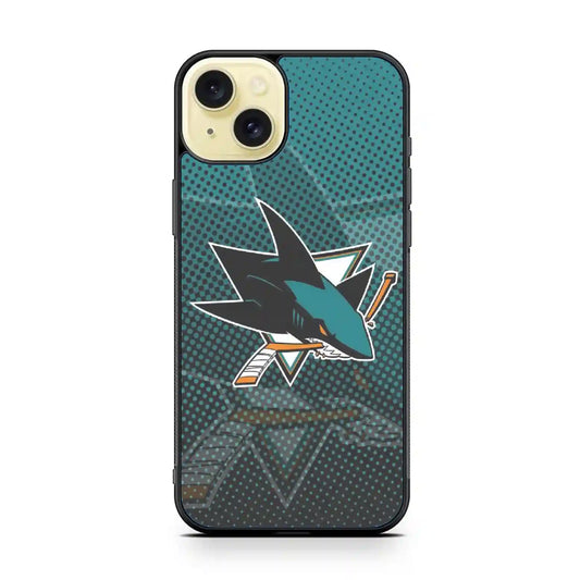 San Jose Sharks Color iPhone 15 Plus Case