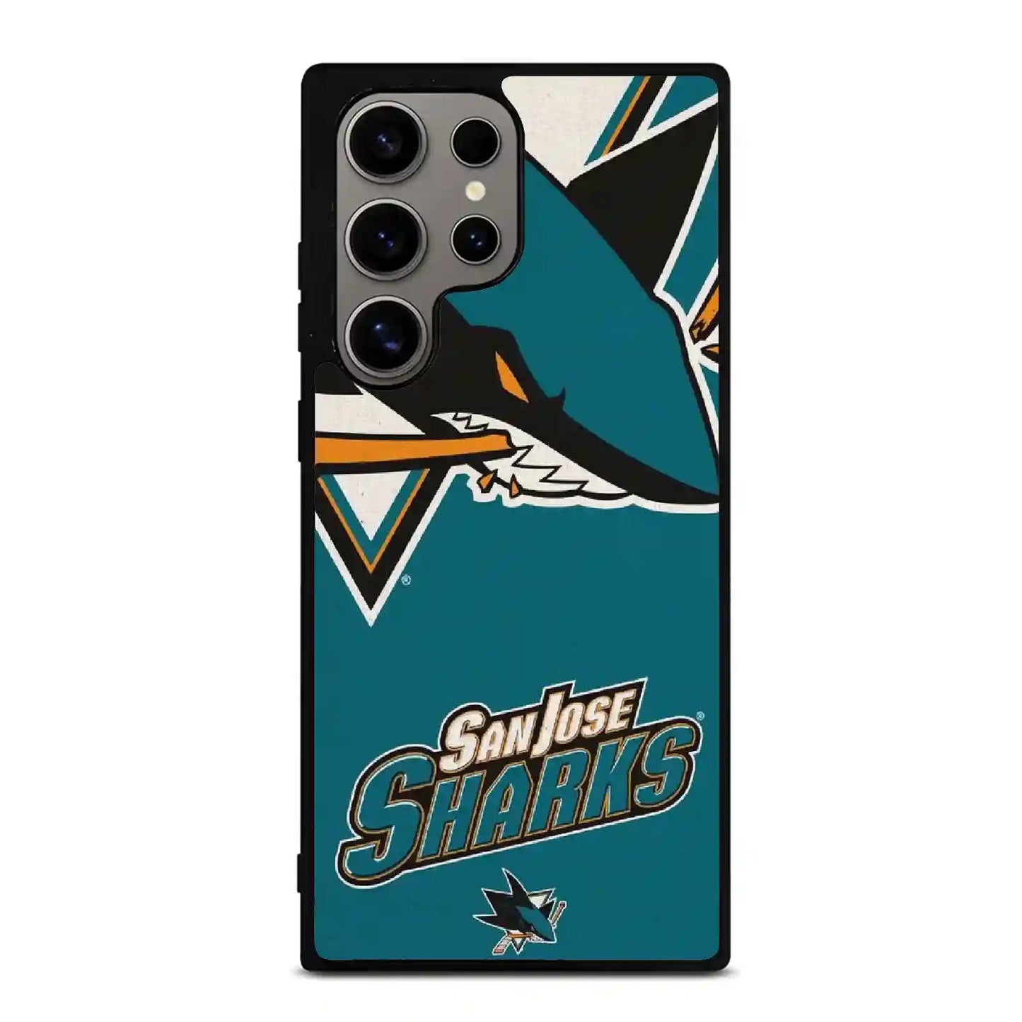 San Jose Sharks Colorful Samsung Galaxy S24 Ultra Case