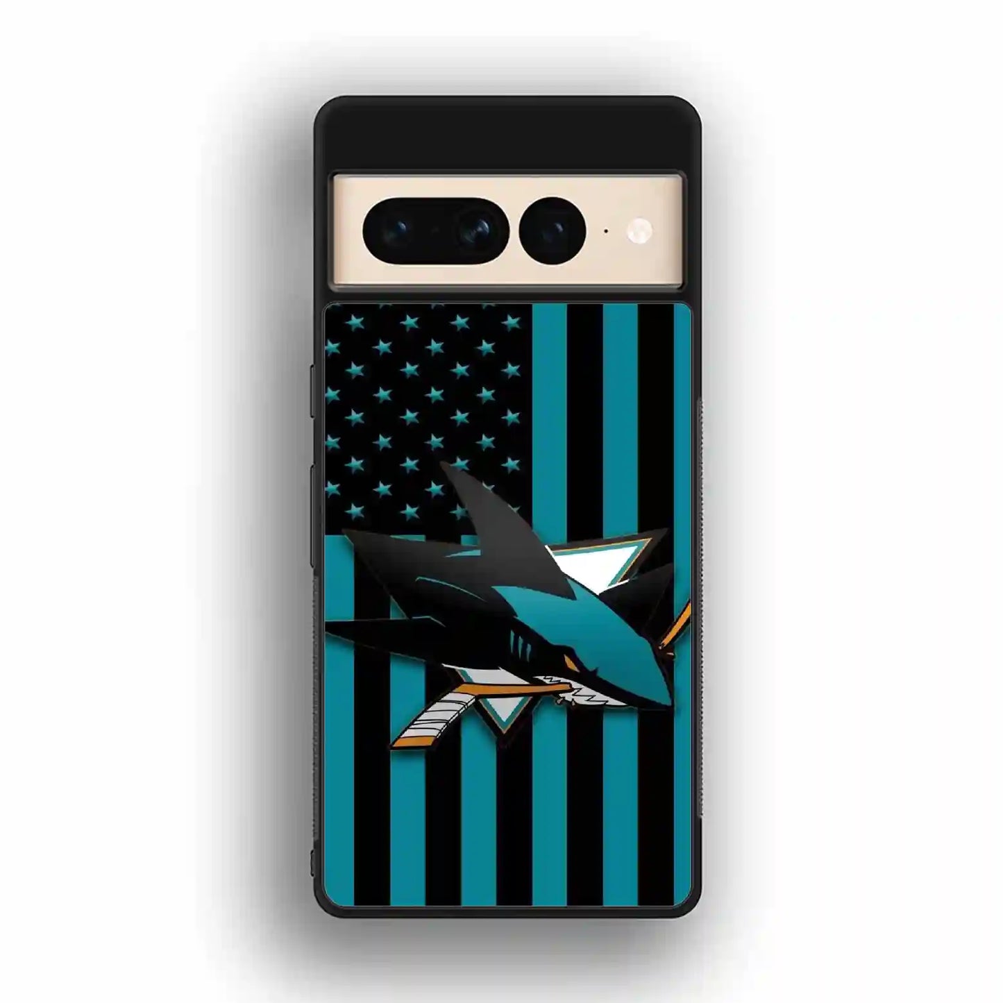 San Jose Sharks Retro Google Pixel 7 Pro Case