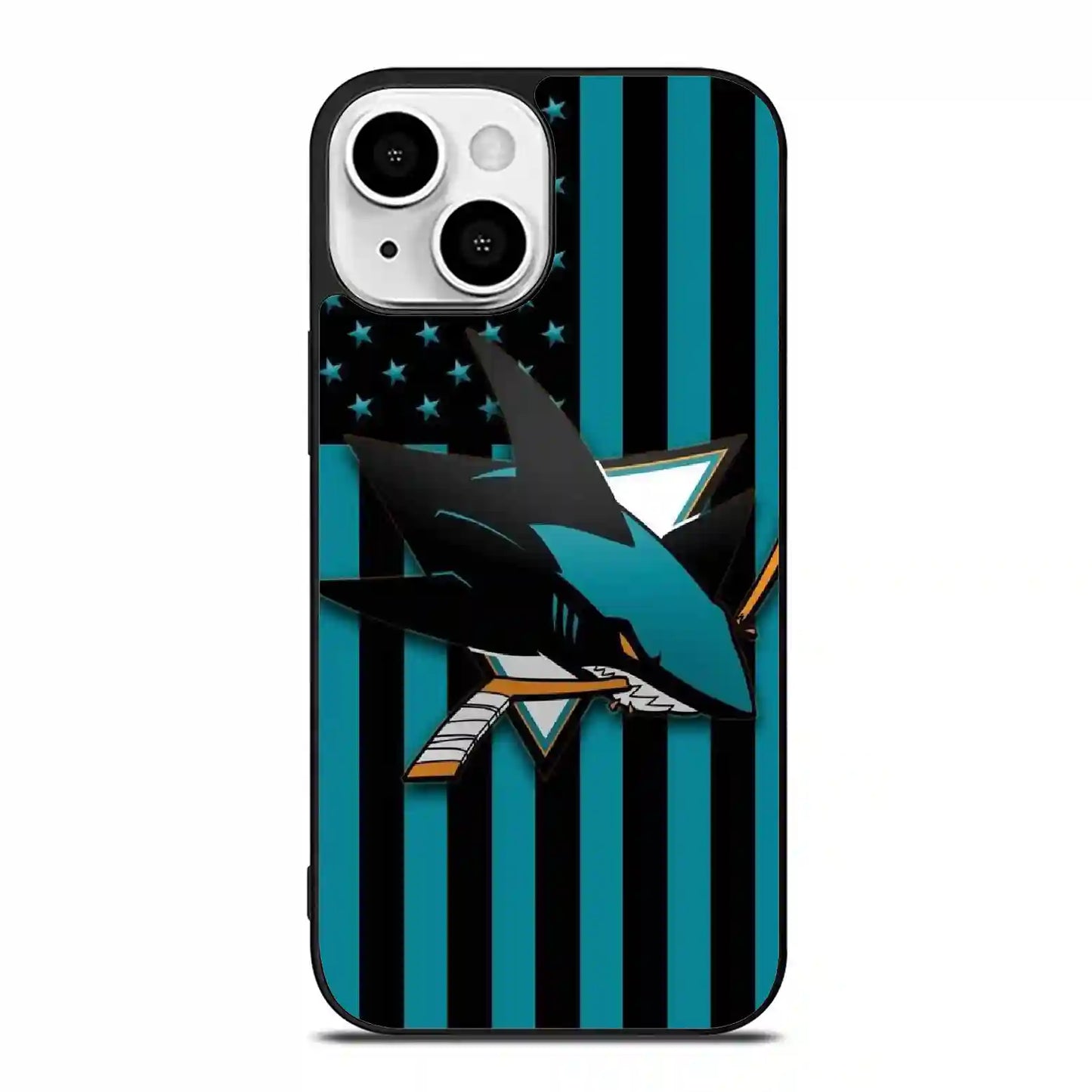 San Jose Sharks Retro iPhone 13 Mini Case