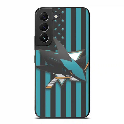 San Jose Sharks Retro Samsung Galaxy S22 FE Case