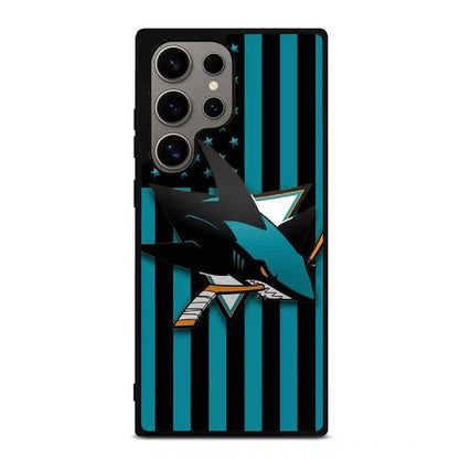 San Jose Sharks Retro Samsung Galaxy S24 Ultra Case