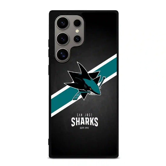 San Jose Sharks Retrocolor Samsung Galaxy S24 Ultra Case