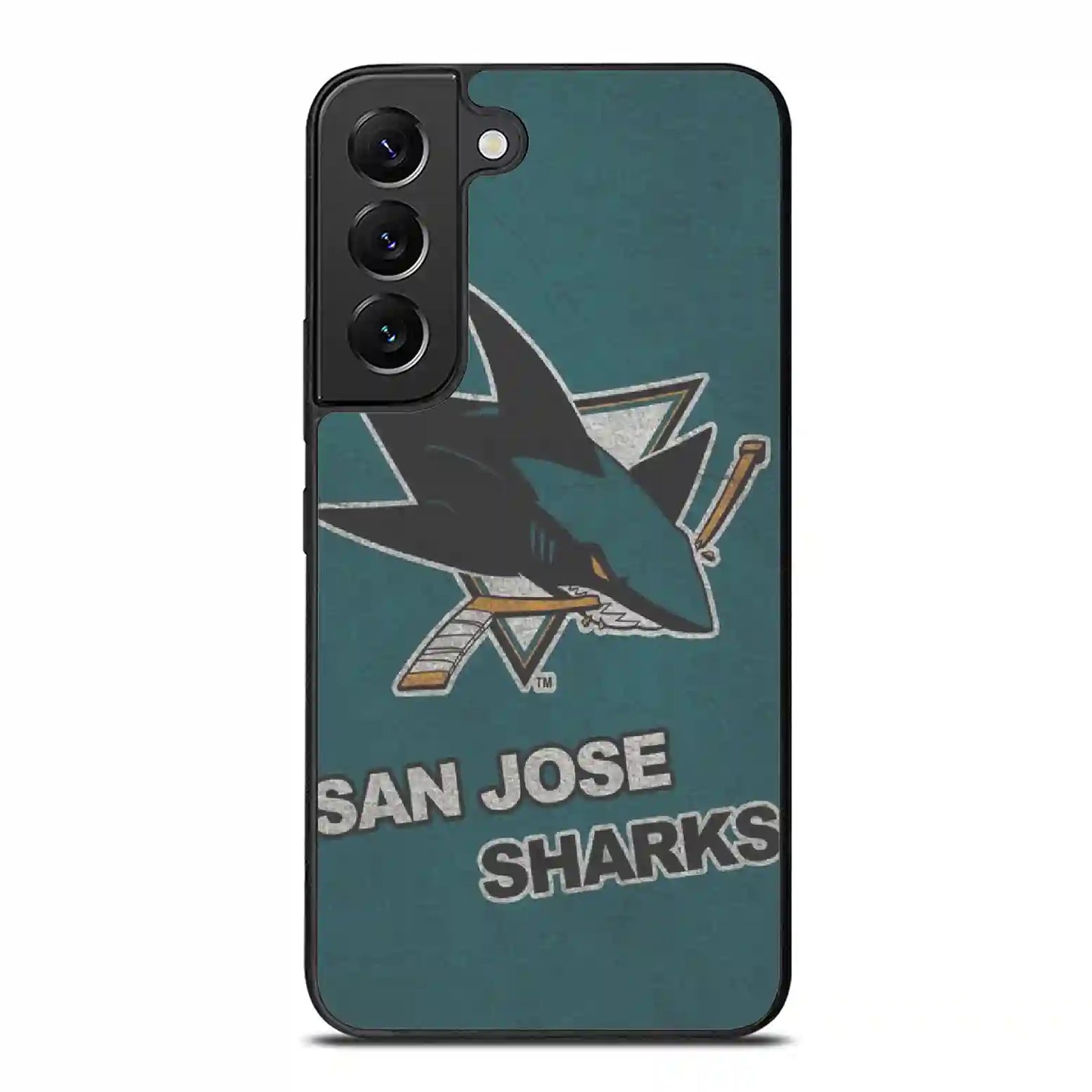 San Jose Sharks Retrocolorful Samsung Galaxy S22 FE Case