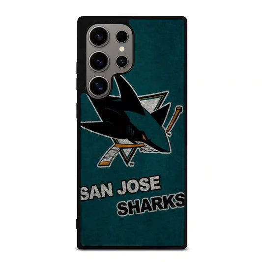 San Jose Sharks Retrocolorful Samsung Galaxy S24 Ultra Case