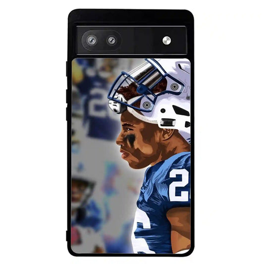 Saquon Barkley Cartoon Google Pixel 6 Pro Case