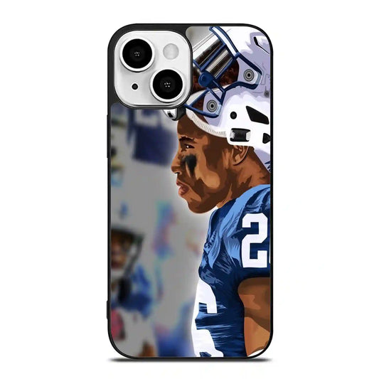 Saquon Barkley Cartoon iPhone 13 Mini Case