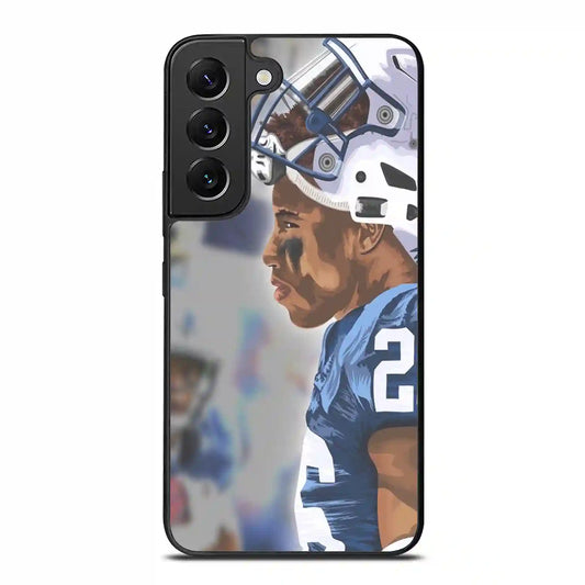 Saquon Barkley Cartoon Samsung Galaxy S22 Case