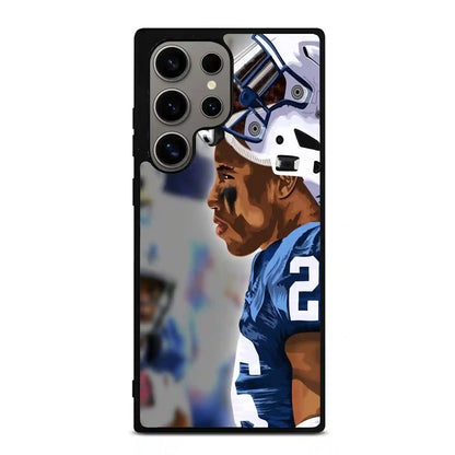 Saquon Barkley Cartoon Samsung Galaxy S24 Ultra Case