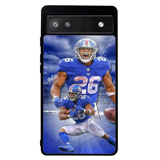 Saquon Barkley Giants Google Pixel 6 Pro Case