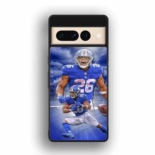 Saquon Barkley Giants Google Pixel 7 Pro Case