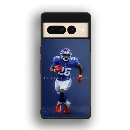 Saquon Barkley New York Football Google Pixel 7 Pro Case