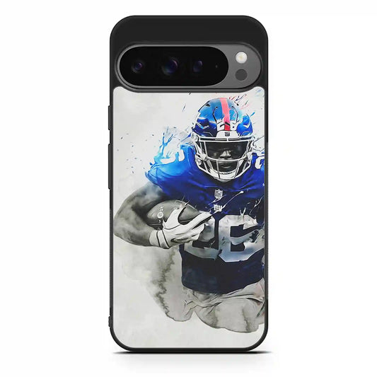 Saquon Barkley Vintage Google Pixel 9 Pro XL Case