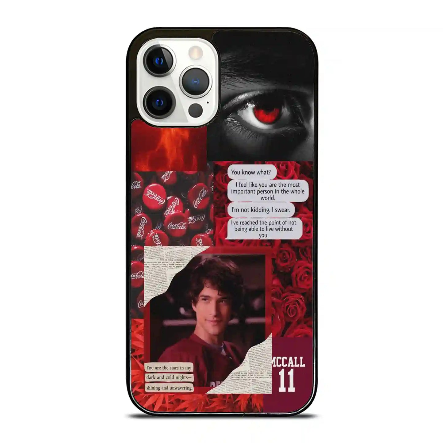 Scott Mccall Retro iPhone 12 Pro Case