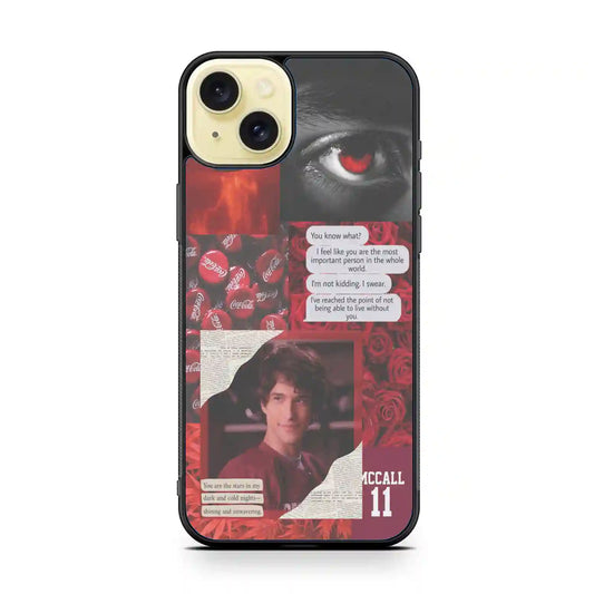 Scott Mccall Retro iPhone 15 Plus Case