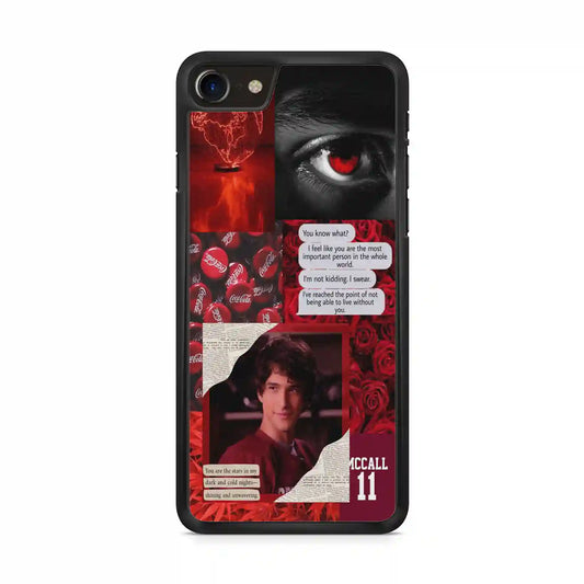 Scott Mccall Retro iPhone SE 2020 Case