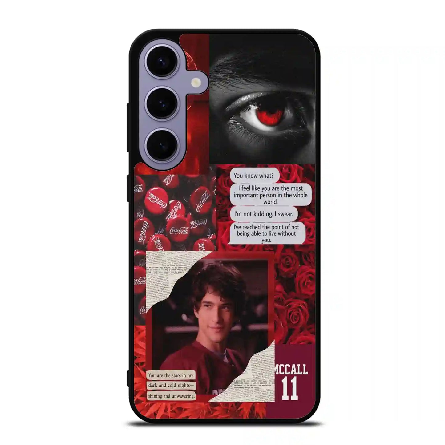 Scott Mccall Retro Samsung Galaxy S24 Plus Case