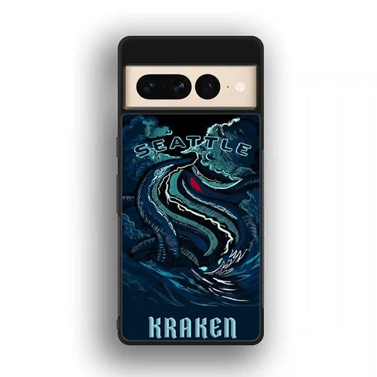 Seattle Kraken Color Google Pixel 7 Pro Case