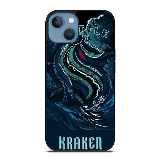 Seattle Kraken Color iPhone 14 Case