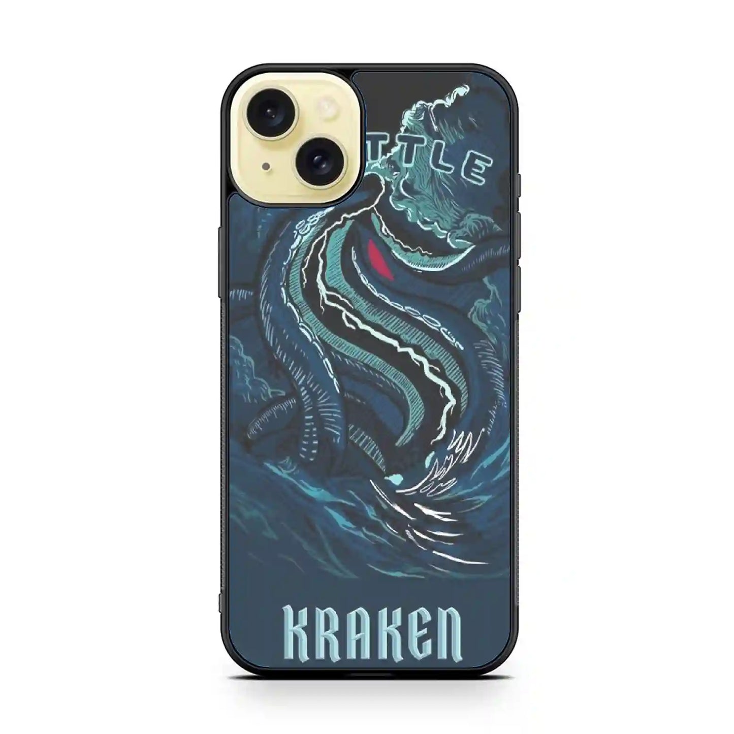 Seattle Kraken Color iPhone 15 Plus Case