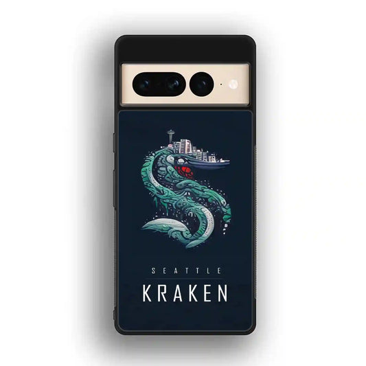 Seattle Kraken Vintage Google Pixel 7 Pro Case