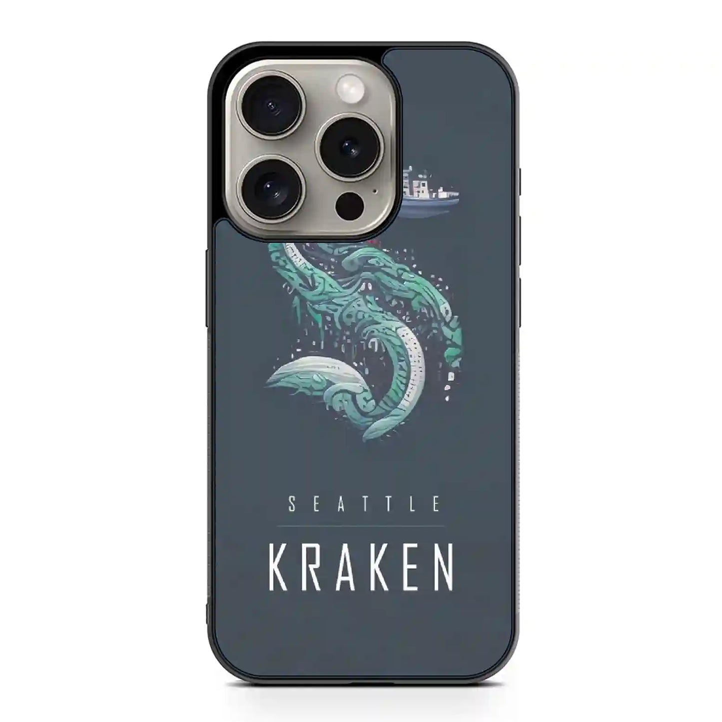 Seattle Kraken Vintage iPhone 15 Pro Max Case