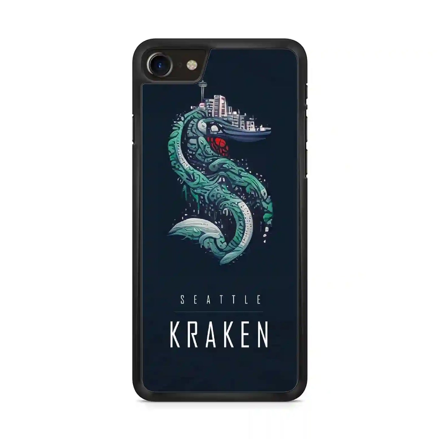 Seattle Kraken Vintage iPhone SE 2020 Case