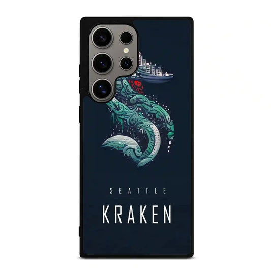 Seattle Kraken Vintage Samsung Galaxy S24 Ultra Case