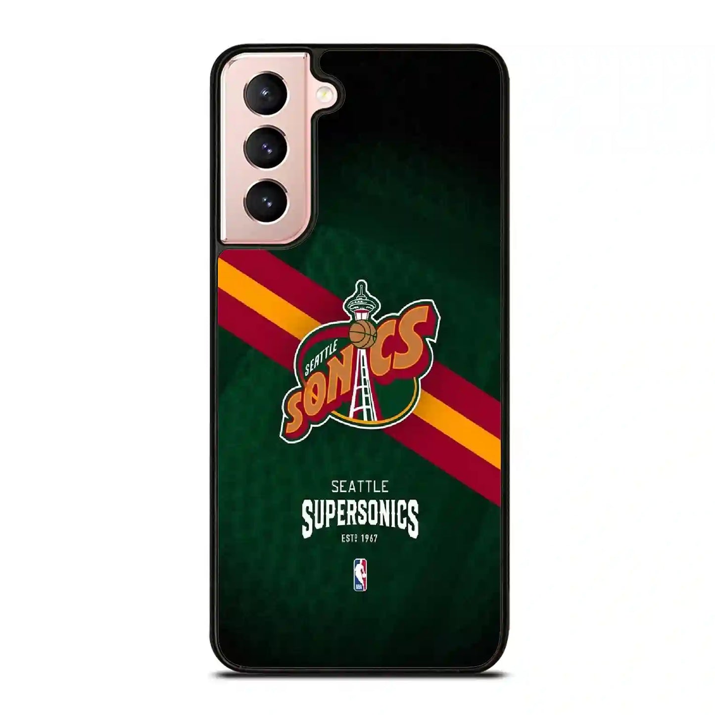 Seattle Supersonics Color Samsung Galaxy S21 Plus Case